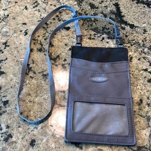 Samsonite Travel wallet with neck strap Unisex ✈️ offers welcomed 🎉